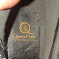 stivali al ginocchio grigi scamosciati