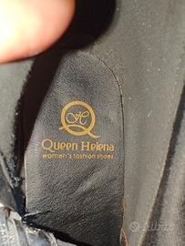 stivali al ginocchio grigi scamosciati