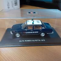 alfa romeo alfetta carabinieri 1/43