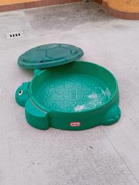 sabbiera little tikes bambini bambino bambina 