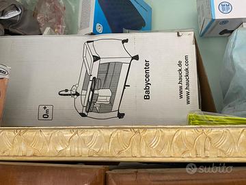 Lettino materasso aggiuntivo e maialino pannolini