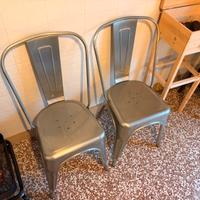 Sedie in ferro vintage