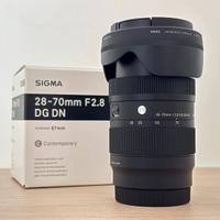 Sigma 28-70 f2.8 | L Mount Lumix | Garanzia