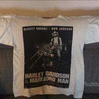 T-shirt harley davidson and marlboro man