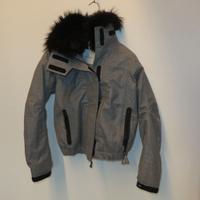 Giubbotto Moncler sci donna S grigio