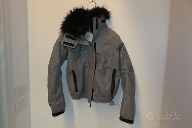 Giubbotto Moncler sci donna S grigio