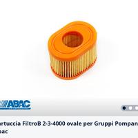 filtri compressore abac