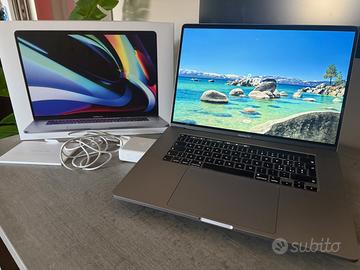 MacBook Pro 16 2019 i7 16GB 512GB - come nuovo