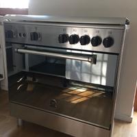 CUCINA A GAS 5 FUOCI CON FORNO 80 X 50 cm