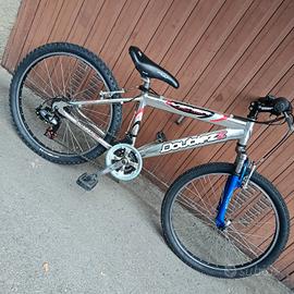 BICICLETTA ALLUMINIO AMMORTIZZATA 24 POLLICI 