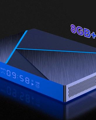 BOX SMART TV BOX ANDROID H96 QUAD CORE64 Bit - 8GB
