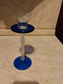 Candelabro blu