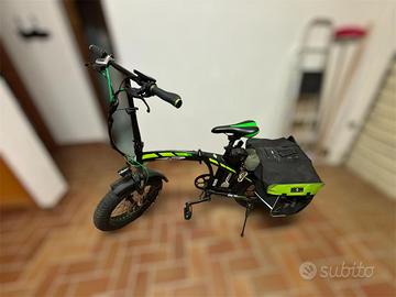 Bici elettrica pieghevole Fat Bike con accessori