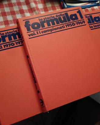 3 volumi la storia  della formula1