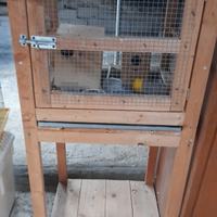 Voliera legno x uccelli