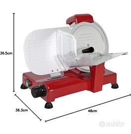 RGV Affettatrice 25 Special Edition Red Ø250 mm
