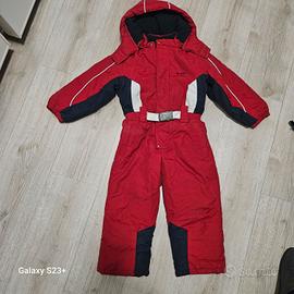 tuta da sci bambino 3-4 anni