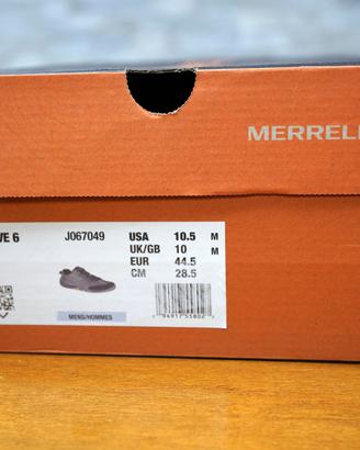 Merrell Trail Glove 6 tg 44.5 Scarpe Running Uomo
