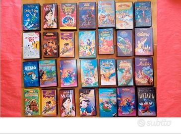 DVD, VHS Disney, Winx originali e altri