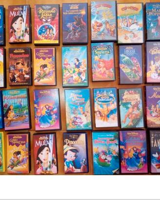 DVD, VHS Disney, Winx originali e altri