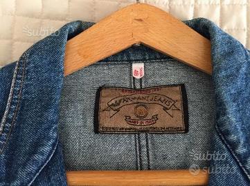 Giacca Jeans Vintage Armani Uomo
