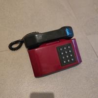 📞 Telefono SIP Italtel IS14 rosso 1987 vintage