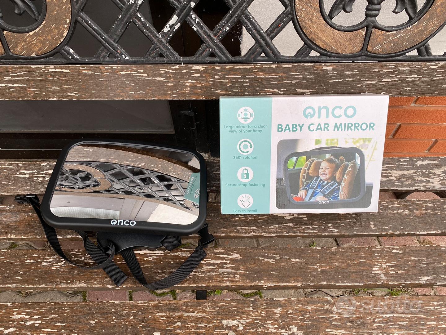 Specchio auto neonato sedile posteriore NUOVI - Tutto per i bambini In  vendita a Milano