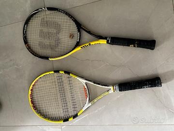 Racchette Tennis Babolat e Wilson