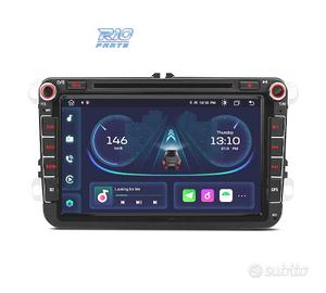 RADIO GPS ANDROID 14 PER VOLKSWAGEN VW GOLF POLO P