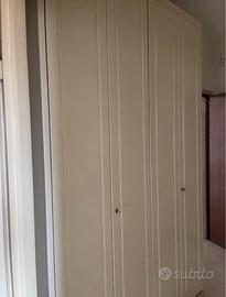 Armadio bianco 4 ante MOBILAC