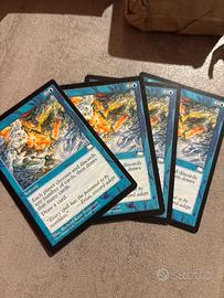 Lotto 4x Flusso - Flux - Magic Mtg cavalcavento
