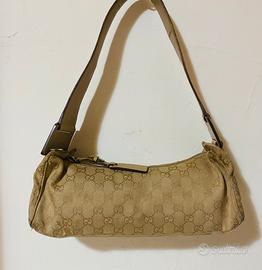 Borsa Baguette gucci in tela