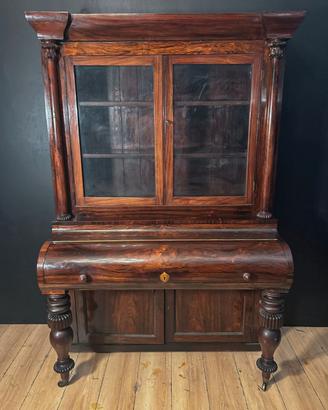 Antica Vetrina/Scrittoio Inglese