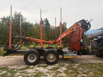 Rimorchio forestale mattedi 140q