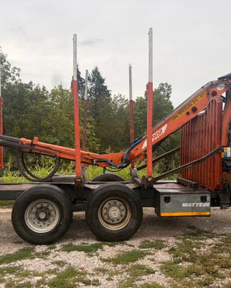 Rimorchio forestale mattedi 140q