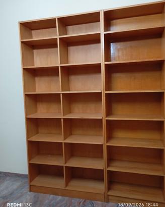 Libreria legno marrone 