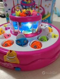 Gioco pesca luminoso