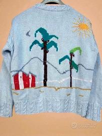Cardigan vintage 80s 90s