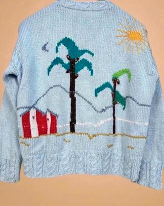 Cardigan vintage 80s 90s