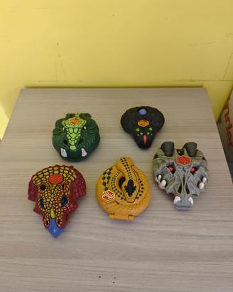 Mighty Max Gusci Vintage alcuni con personaggi