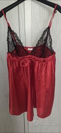 Completo Yamamay babydoll e slip raso