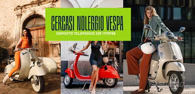 Vespa bianca o rossa (X NOLEGGIO)