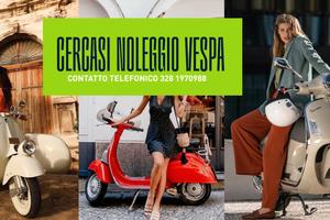 Vespa bianca o rossa (X NOLEGGIO)