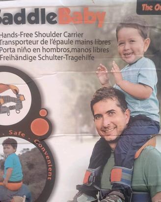 Seggiolino da spalla per bambini Saddle Baby