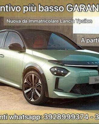 Lancia Ypsilon Hybrid 1.2 100cv - NUOVA DA IMMATYR