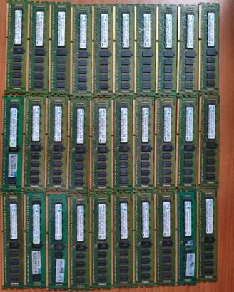 Lotto 30 RAM Server 120GB IDENTICHE (30x4GB) DDR3L