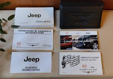 Jeep Cherokee Libretto Originale in Italiano
