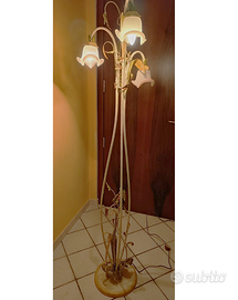 piantana in ferro battuto