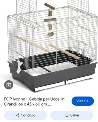 gabbia per uccelli 