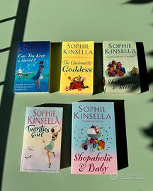 Lotto 5 romanzi in inglese di Sophie Kinsella
